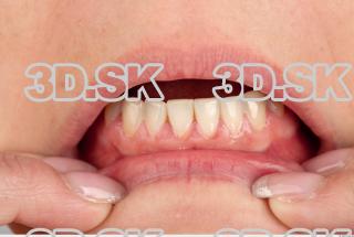 Teeth texture of Debbie 0004
